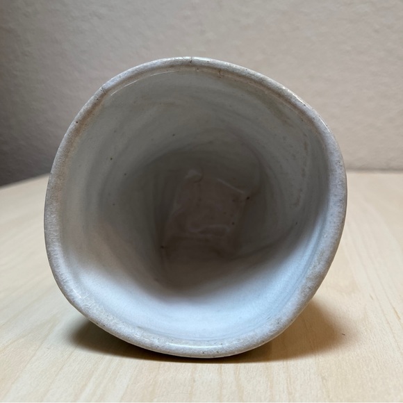 Cup. Hand thrown & altered. special firing. Beautiful. Artist J. Gandee. Second. - Picture 4 of 10